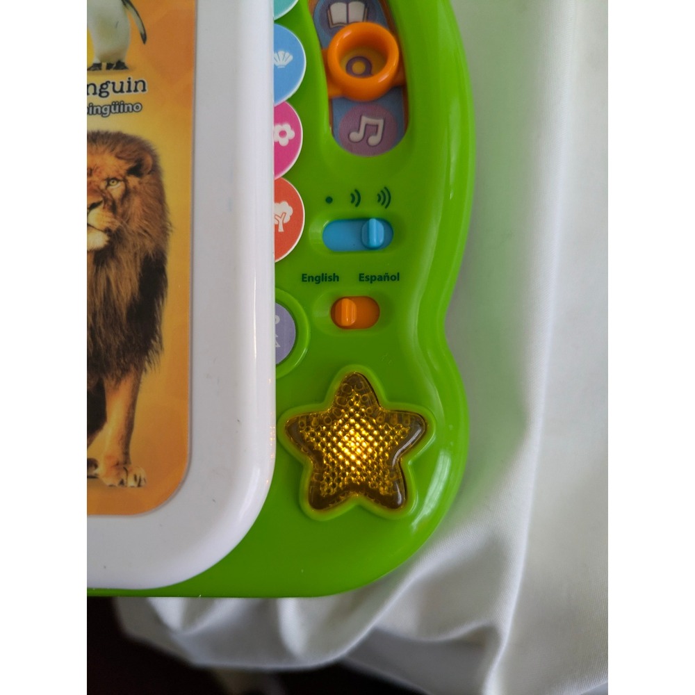 LeapFrog 100 Animals Book Bilingual English Spanish‎ Interactive Learning Toy - Picture 5 of 8